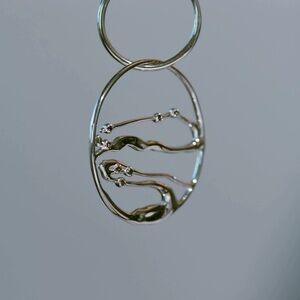 Sterling Silver Artistic Earrings